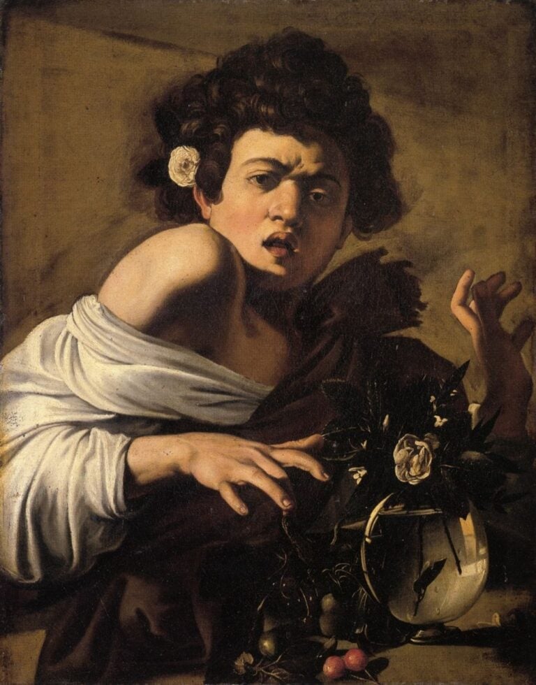 Caravaggio, Fanciullo morso da un ramarro, 1596-97. Firenze, Fondazione di Studi di Storia dell'arte Roberto Longhi