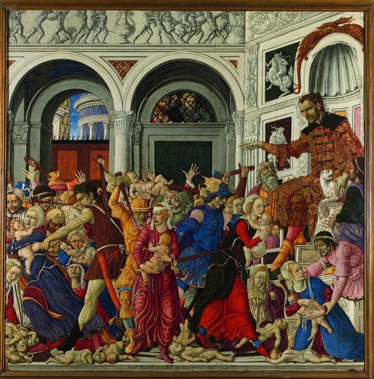 Carta Bianca. Capodimonte Imaginaire. Mariella Pandolfi. Matteo di Giovanni, Strage degli innocenti, 1488-89. Photo © Luciano Romano