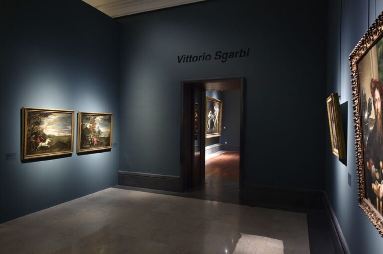 Carta Bianca. Capodimonte Imaginaire. Vittorio Sgarbi. Installation view. Photo Francesco Squeglia