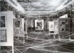 First Papers of Surrealism. Installation view at The Art of This Century Gallery, New York 1942. Marcel Duchamp, His Twine. Photo John D. Schiff