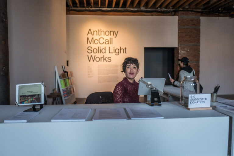 Anthony McCall, Solid Light Works, 2018, ph. Francesca Magnani