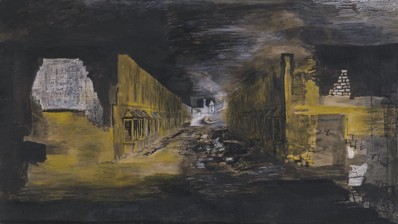 Graham Sutherland, Devastation. An East End Street, 1941. Tate