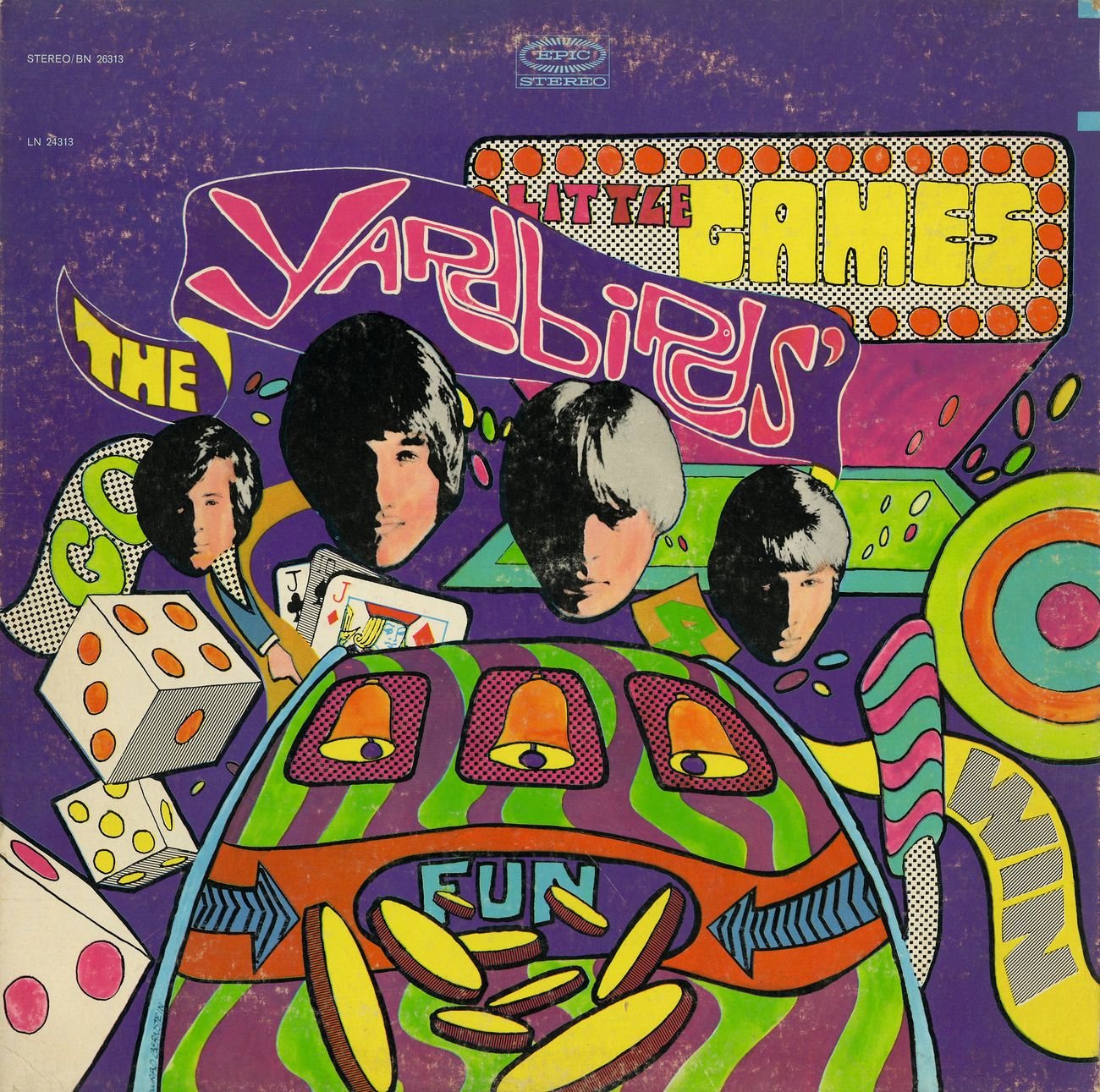 Lato A dell’album Little Games dei Yardbirds, 1967