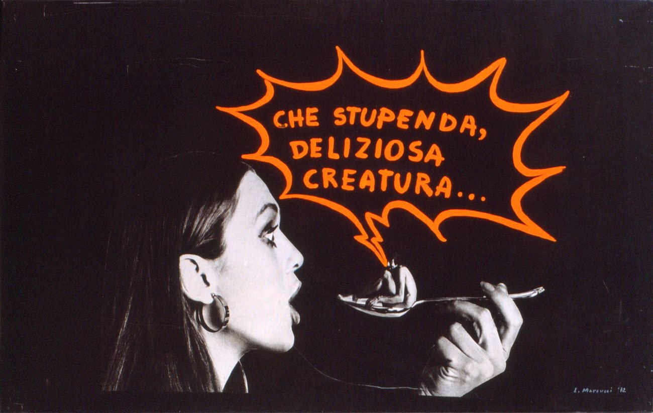 Lucia Marcucci, Che stupenda…, 1972. Collezione Carlo Palli, Prato