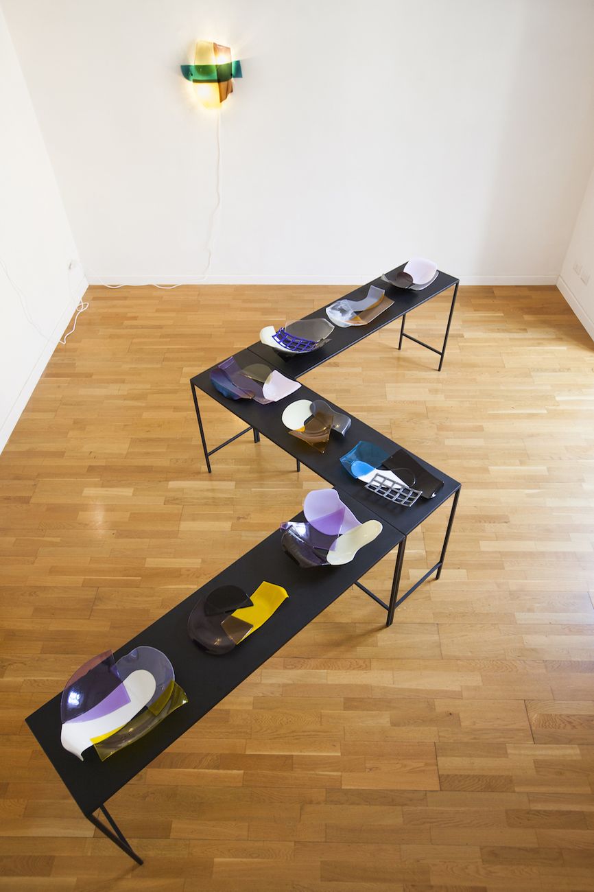 Lucia Massari. Strata. Exhibition view at SWING Design Gallery, Benevento 2018. Photo Pasquale Palmieri