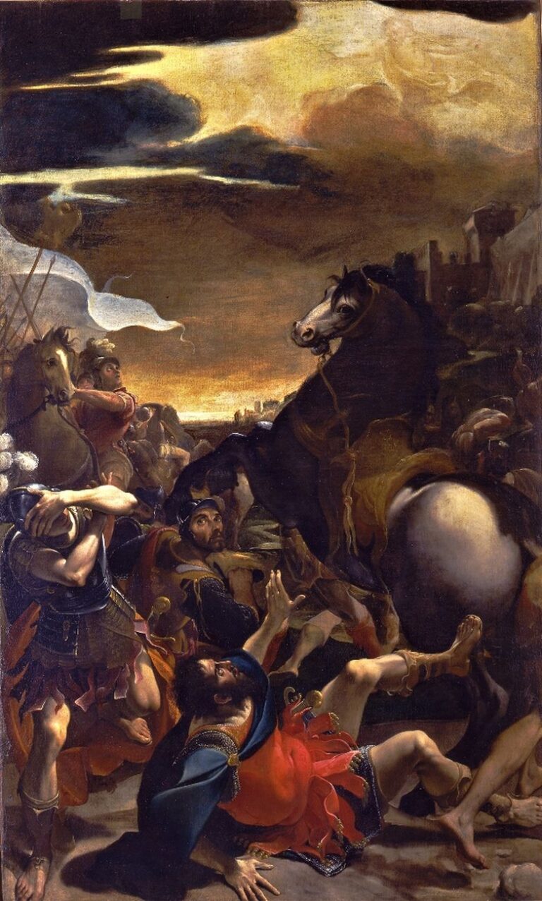 Ludovico Carracci, Conversione di Saulo, 1587-88. Bologna, Pinacoteca Nazionale