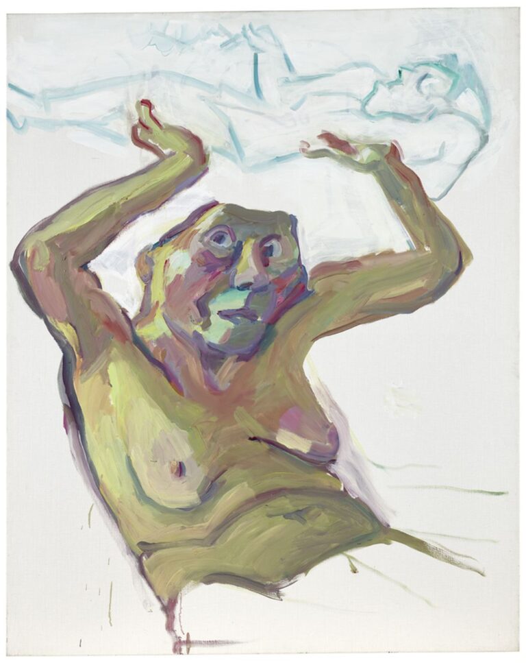 Maria Lassnig, Illusion von den versäumten Heiraten II, 1998 © Maria Lassnig Stiftung. Photo Roland Krauss