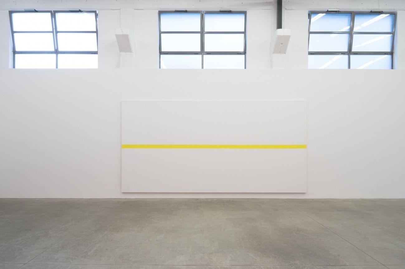 Olivier Mosset. Installation view at Massimo De Carlo, Milano 2018