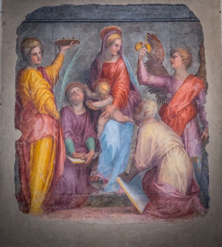Pontormo, Sacra Conversazione, 1514. Firenze, Basilica della Santissima Annunziata