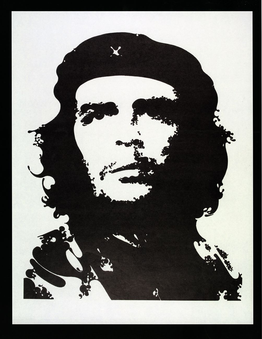 Poster di Che Guevara da una fotografia di Alberto Konda, ideato da Osiris Visions Ltd, fine anni ’60 © Victoria and Albert Museum, London