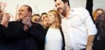 Silvio Berlusconi, Giorgia Meloni e Matteo Salvini