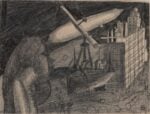 Solomon Nikritin, Composition with Telescope, anni '20. Costakis Collection, Salonicco