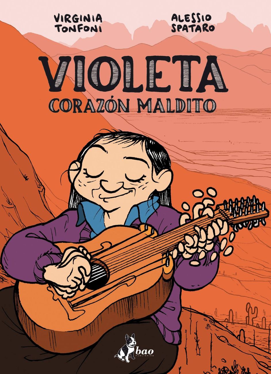Virginia Tonfoni & Alessio Spataro – Violeta. Corazon Maldito (Bao Publishing, Milano 2017). Cover