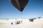 Tomás Saraceno, Dimostrazione dell'aerocene -Aerocene Explorer Backpack AE015, 2016-ongoing Multiple models, Courtesy of the artist and Aerocene Foundation, Photography by Christ Chavez, © 2015