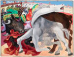 Pablo Picasso, Corrida : la mort du toréro, 19 septembre 1933, huile sur bois, 31 x 40 cm, Musée national Picasso-Paris, MP145 ©RMN-Grand Palais / Mathieu Rabeau ©Succession Picasso 2018