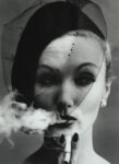 William Klein, Smoke+Veil, 1960, stampa ai sali d'argento, cm 50 x 40, Courtesy: ©William Klein/Courtesy Contrasto Galleria Milano