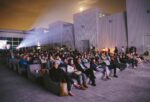 A screening in The Yard at Alserkal Avenue, Dubai. Photo credit Angelo Aguilar. Courtesy Alserkal Avenue