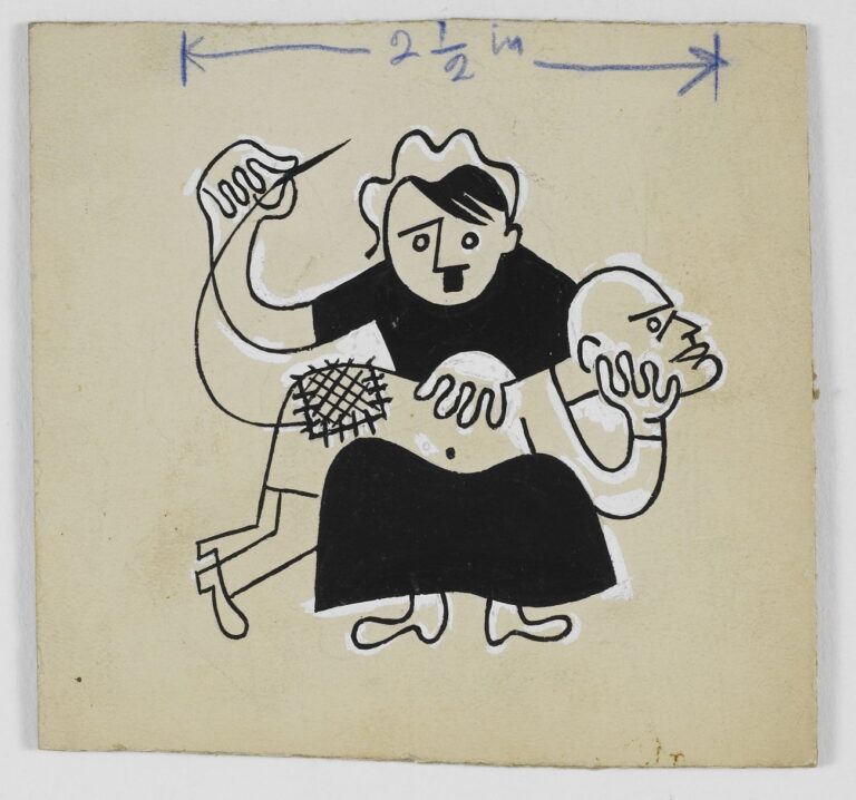 Ad Reinhardt, Untitled, 1940. © Estate of Ad Reinhardt. Courtesy David Zwirner, New York-London-Hong Kong