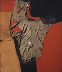 Alberto Burri, Rosso Nero, 1955. Collezione Roberto Casamonti, Firenze