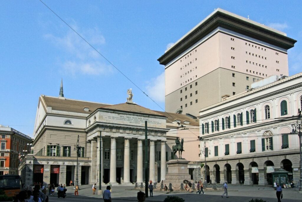 Aldo Rossi, Teatro Carlo Felice, Genova, 1991