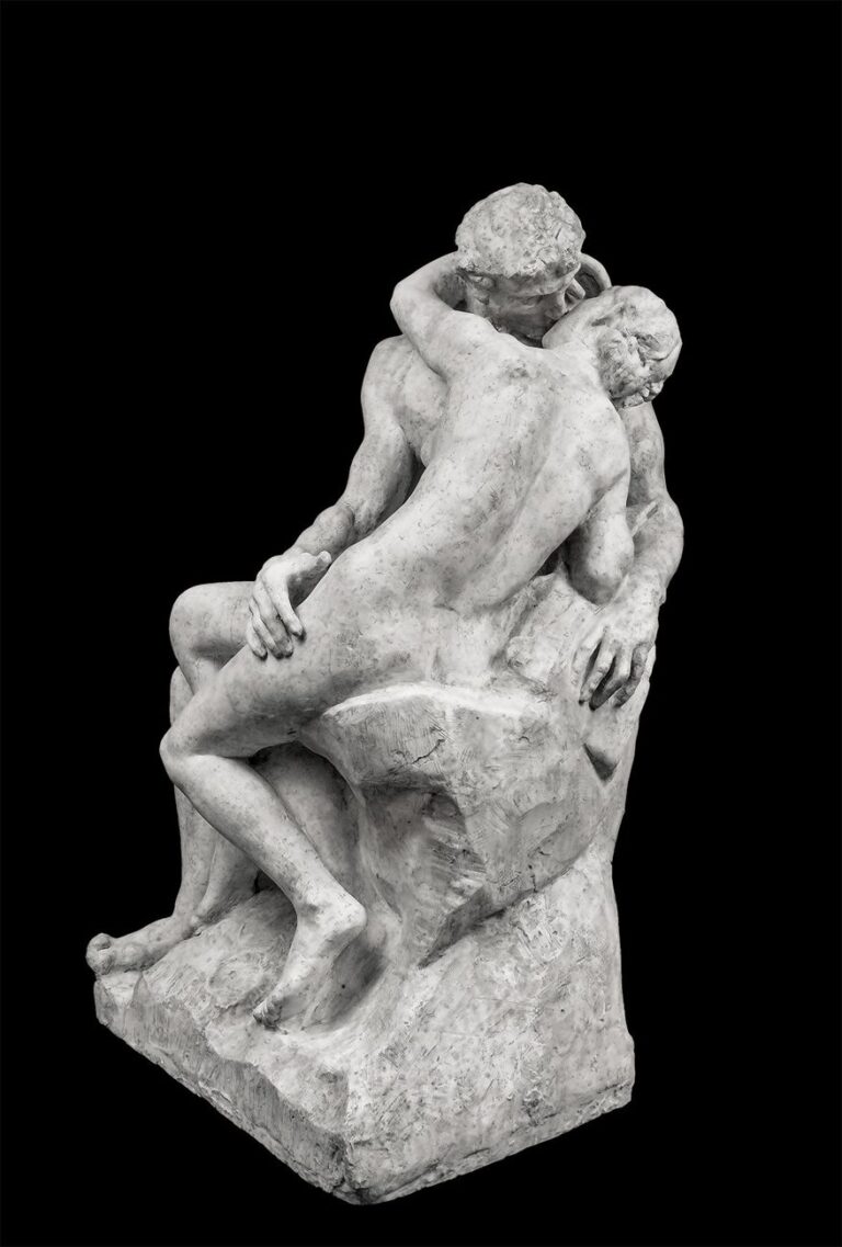 Auguste Rodin, Il bacio, 1885 ca. Parigi, musée Rodin. © Musée Rodin, photo Jérome Manoukian