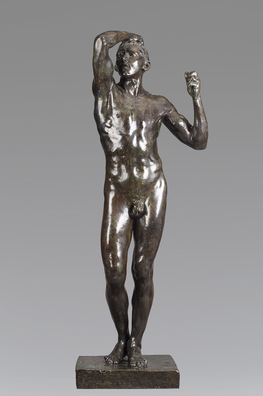 Auguste Rodin, L'età del bronzo, 1877. Parigi, musée Rodin © Musée Rodin, photo Pauline Hisbacq