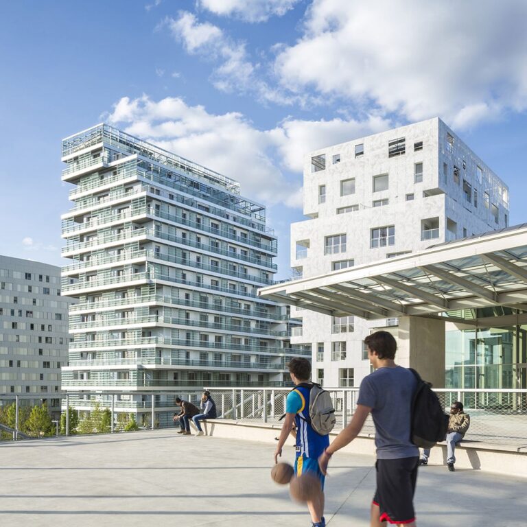 Avenier Cornejo architectes e Gausa+Raveau Actarquitectura, Lot E8, ZAC Clichy Batignolles, Parigi © Sergio Grazia