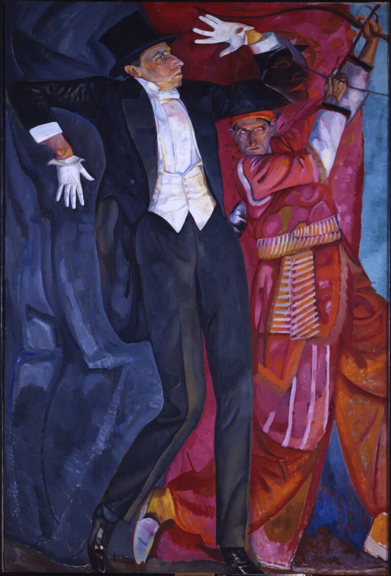 Boris Grigor’ev, Ritratto di Vsevolod Mejerchol’d, 1916