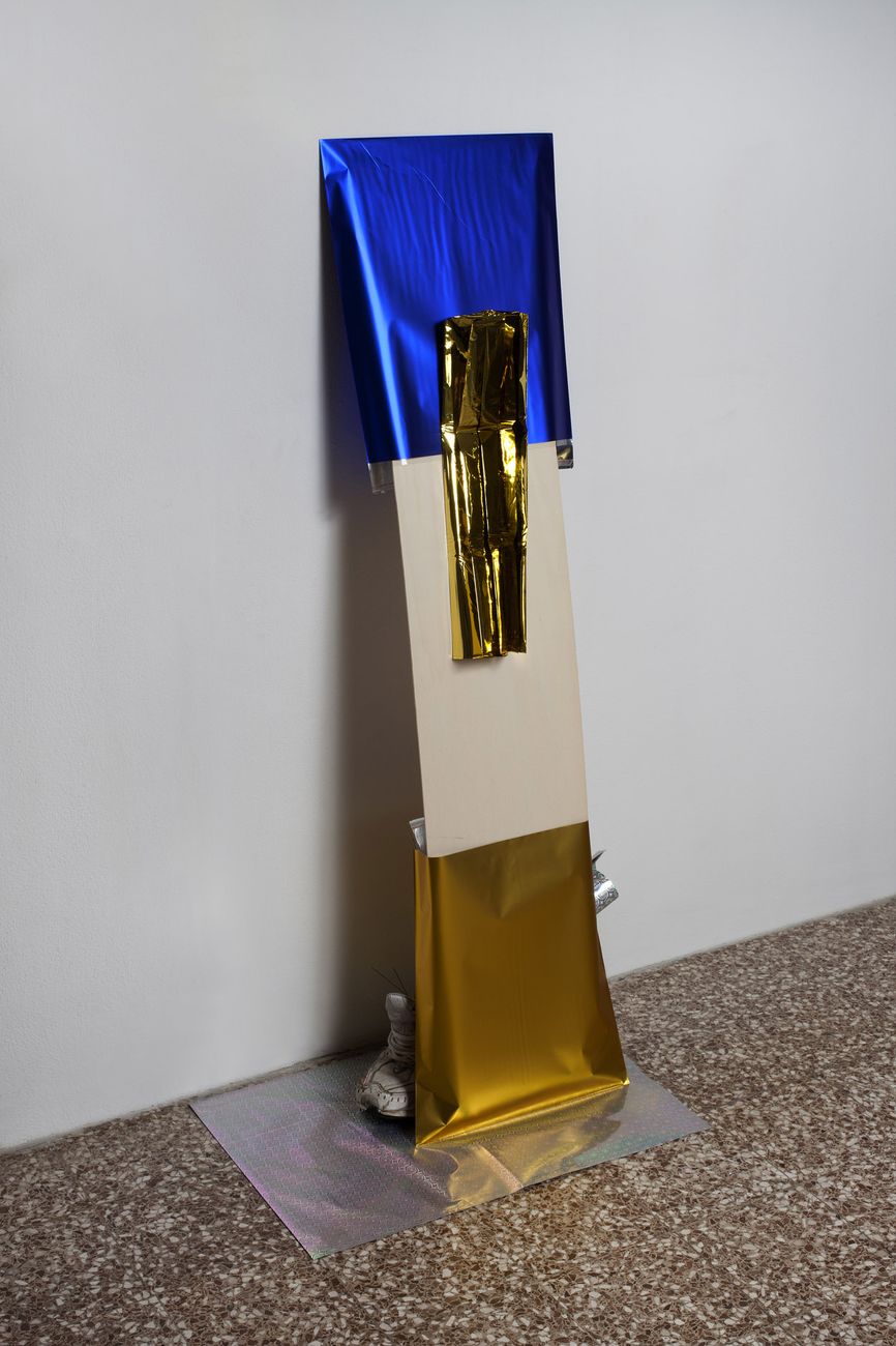 Bruna Esposito, Regalo la bandiera, 2014. Courtesy l’artista e FL Gallery, Milano. Photo Antonio Maniscalco