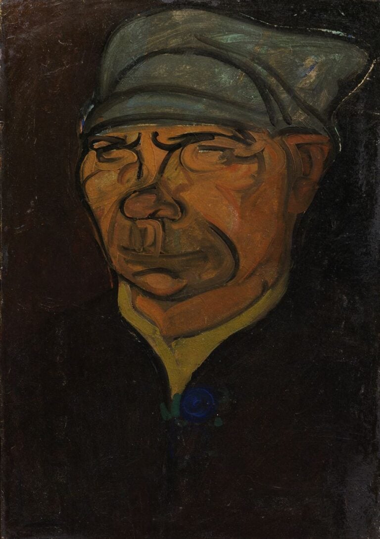 Gino Rossi, Testa di pescatore – Pescatore buranese, 1912-13. Fondazione Musei Civici di Venezia, Galleria Internazionale d’Arte Moderna di Ca’ Pesaro, Venezia © Archivio fotografico - Fondazione Musei Civici di Venezia