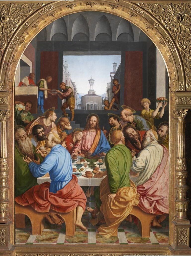 Gaudenzio Ferrari e Giovanni Battista Della Cerva, Ultima Cena, 1544-46. Milano, Santa Maria della Passione. Photo Mauro Magliani, Barbara Piovan, Marco Furio Magliani