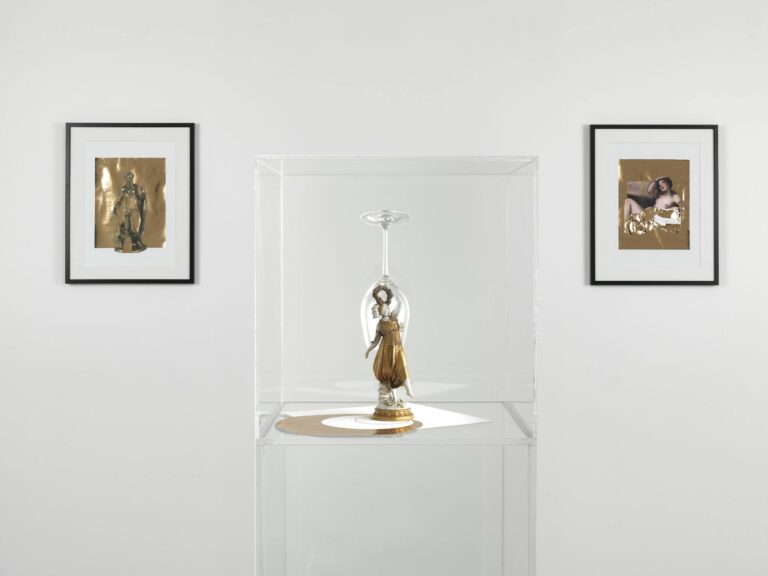 Giulio Paolini, Danae (che riceve la pioggia d’oro). Installation view at Galleria Alfonso Artiaco, Napoli 2018