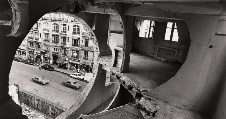 Gordon Matta-Clark, Conical Intersect, 1975. SFMOMA, San Francisco © Estate of Gordon Matta Clark Artists Rights Society (ARS), New York