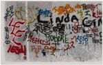 Gordon Matta-Clark, Graffiti. Linda, 1973