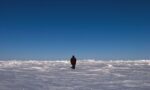 Guido van der Werve, Nummer negen, the day I didn’t turn with the world, Geographic Northpole, 2007. Courtesy Monitor, Roma Lisbona