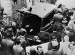 Il cadavere di Aldo Moro ritrovato in via Caetani a Roma, 9 maggio 1978