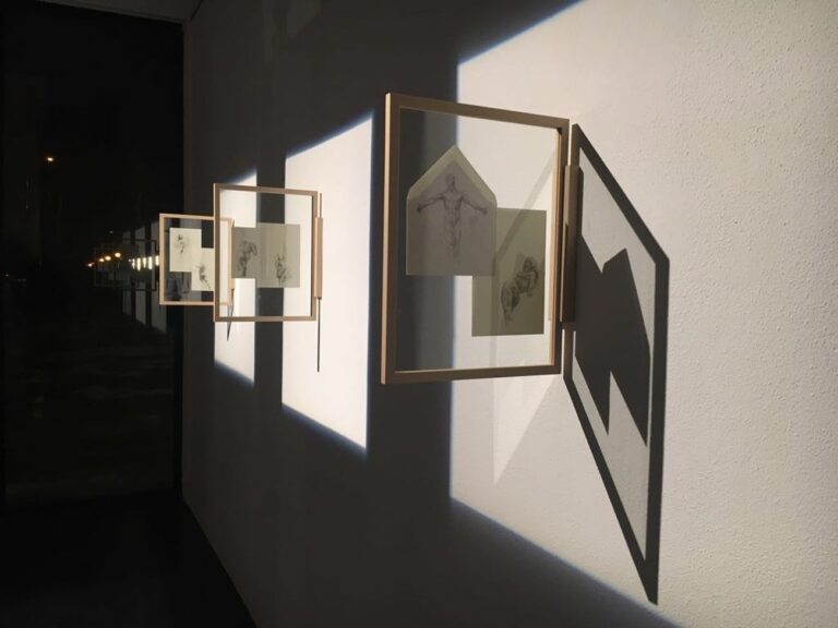 Ilaria Gasparroni. Di carne e di marmo il desiderio. Exhibition view at Cubo Gallery, Parma 2018