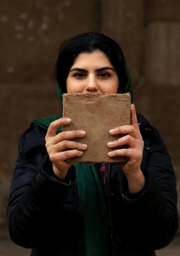 Jasmine Pignatelli, Boundless, 2018. Farzane Vaziri Tabar, Yazd, Iran