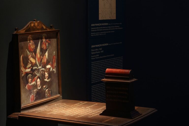 Jean François Niceron. Curiose Riflessioni. Installation view at Palazzo Barberini, Roma 2018. Photo Alberto Novelli