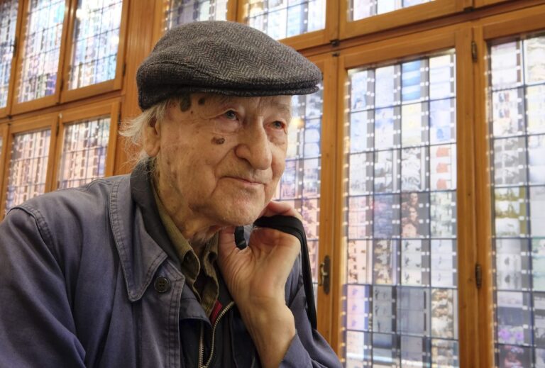 Jonas Mekas. Photo Marco Secchi. Courtesy the artist & APalazzo Gallery