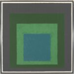 Josef-Albers-Study-for-Homage-to-the-Square_-Long-Ago-1962-olio-su-Masonite-2018-The-Josef-and-Anni-Albers-Foundation