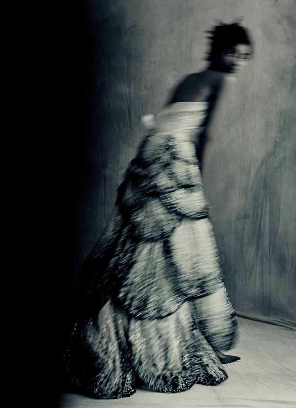 Junon dress Autumn-Winter 1949 Haute Couture collection Milieu du Siecle line by Christian Dior ® Paolo Roversi