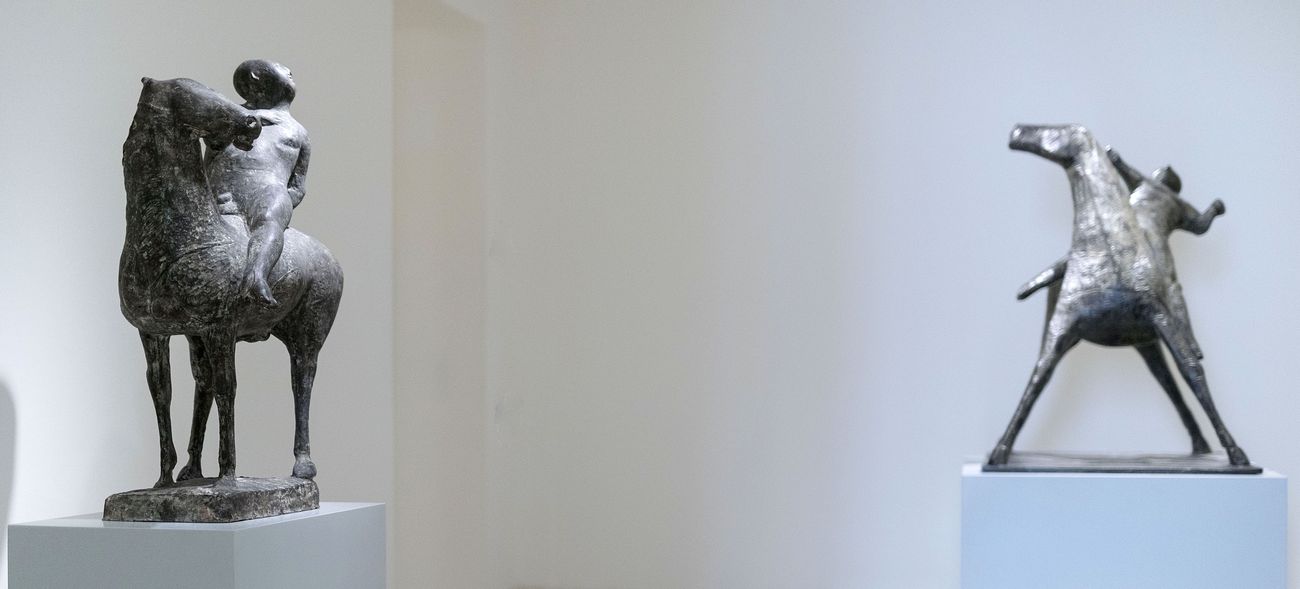 Marino Marini. Passioni visive. Installation view at Peggy Guggenheim Collection, Venezia 2018. Photo Matteo de Fina