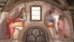 Michelangelo, Cappella Sistina. Roboamo e Abia