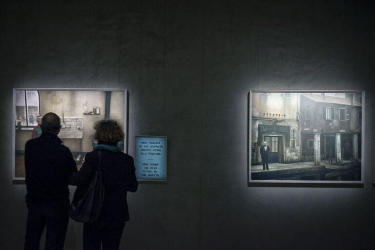 Paolo Ventura. Racconti Immaginari. Installation view at Armani Silos, Milano 2018. Photo Elena Arzani