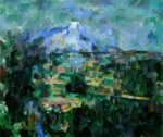 Paul Cézanne, La montagna Sainte Victoire vista da Lauves, 1905 ca. Kunstmuseum Basel