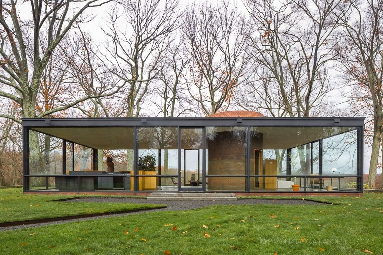 Philip Johnson The Glass House New Canaan 1949 Artribune