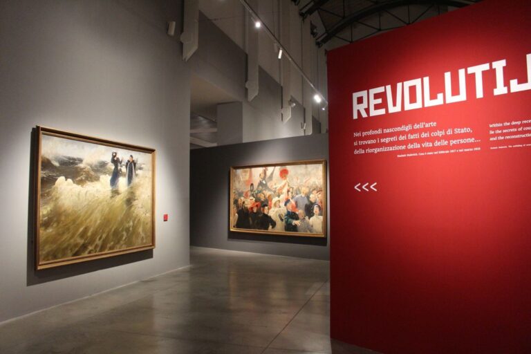 Revolutija. Exhibition view at MAMbo, Bologna 2017. Photo Guido Calamosca