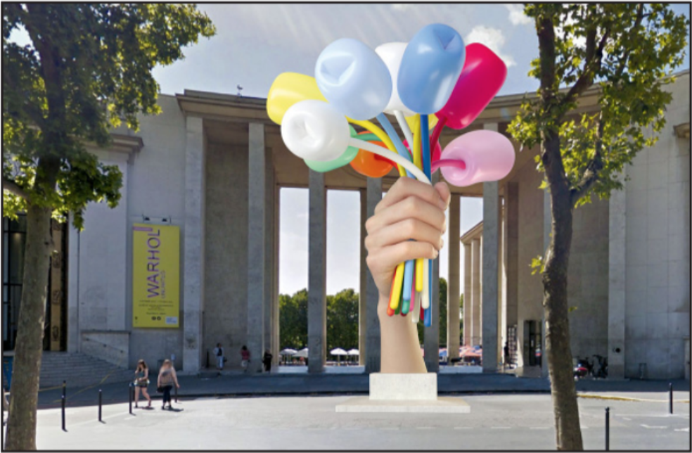 Parigi: ancora grane per la scultura donata da Jeff Koons. Ora si lamentano gli artisti francesi