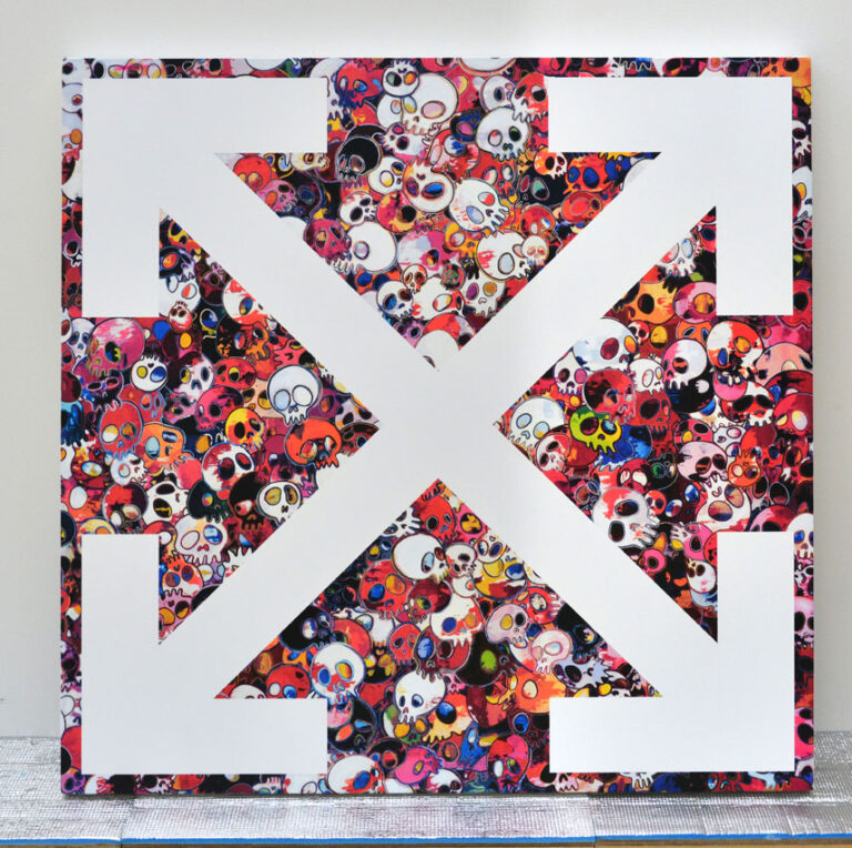 Takashi Murakami and Virgil Abloh Title TBD, work in progress